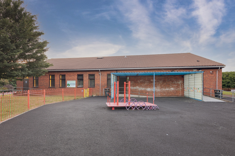 Play area of local community centre / pre-school